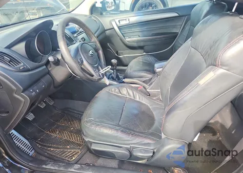 2012 Kia Forte Sx z USA, uszkodzony, nr VIN KNAFW6A33C5484156